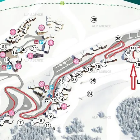 Le Belvedere - Duplex 4 Pieces 8/10 Pers - Le Belvedere- 014be -plagne Villages Mae-1534 Apartmán
